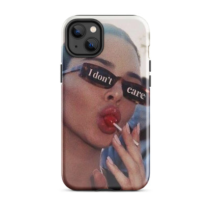 I Don't Care iPhone® Case